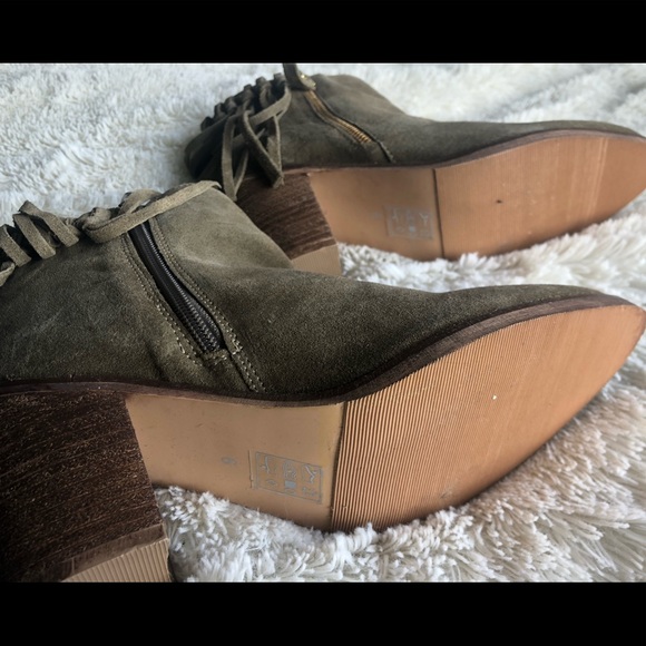 ASOS Suede Fringe Bootie - Picture 4 of 5